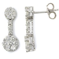 pendientes de brillantes 
